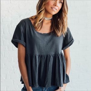 FREE PEOPLE Odyssey Tee top